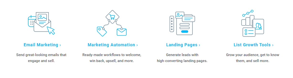 features of getresponse