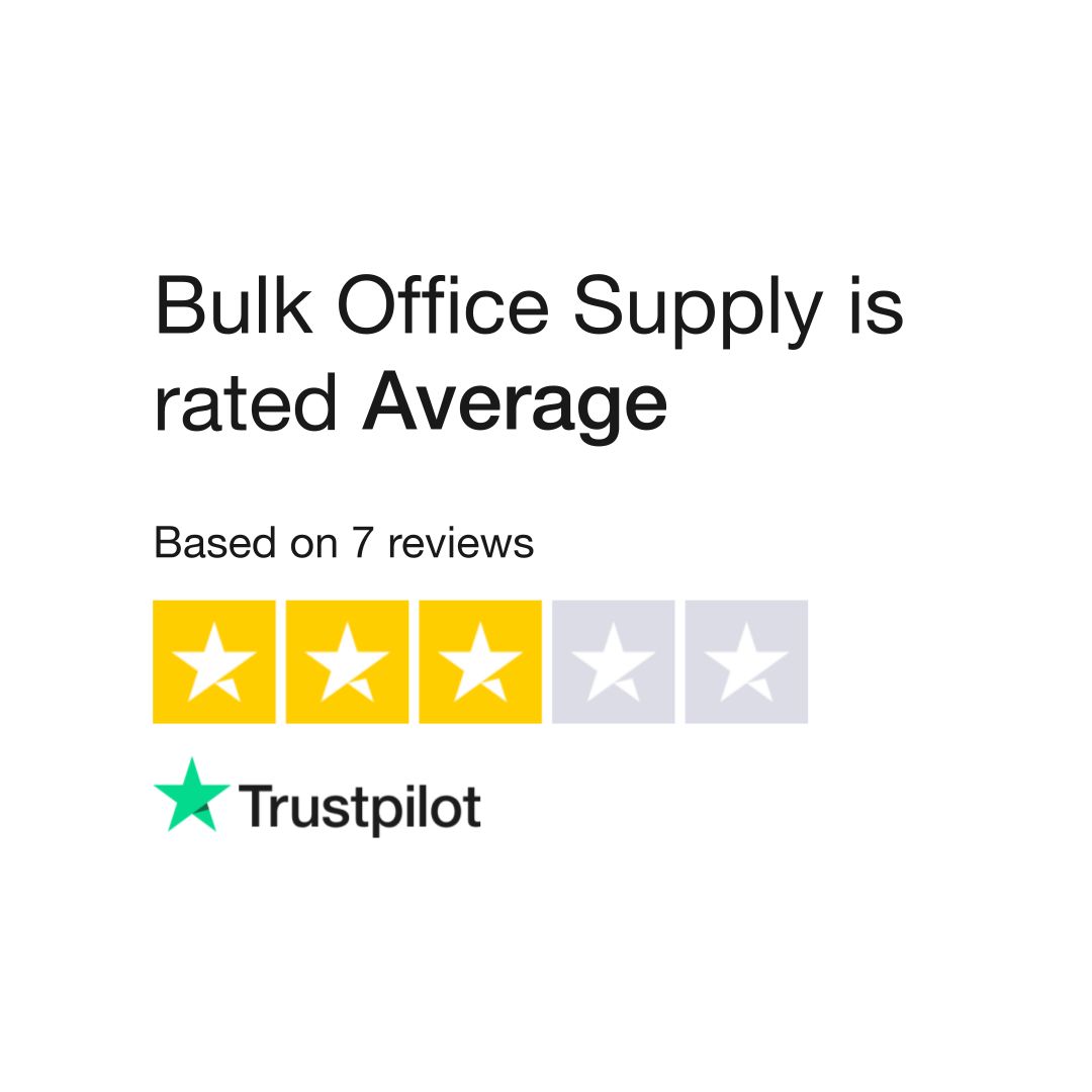 Bulkofficesupply Reviews