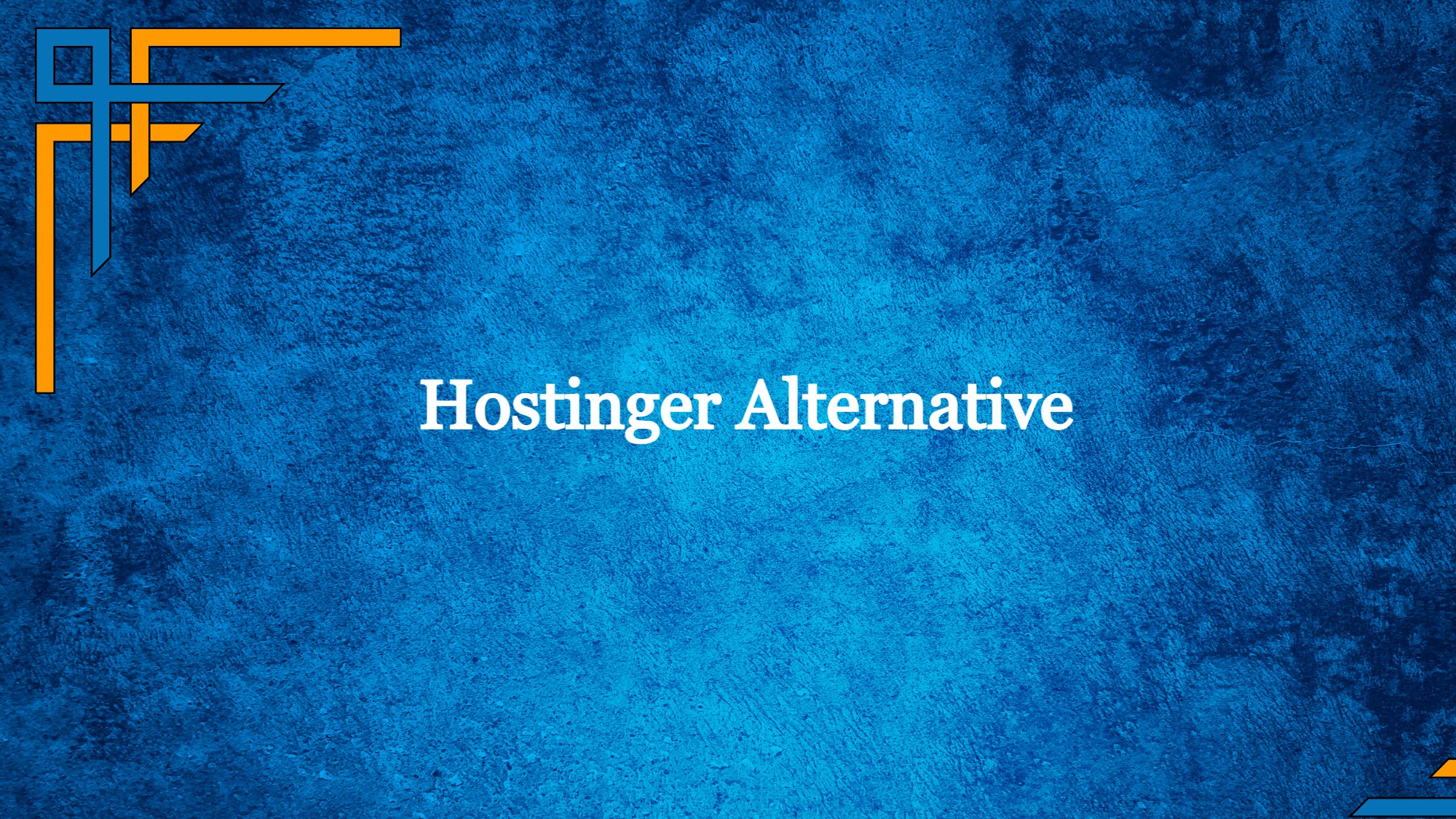 Alternative to Hostinger