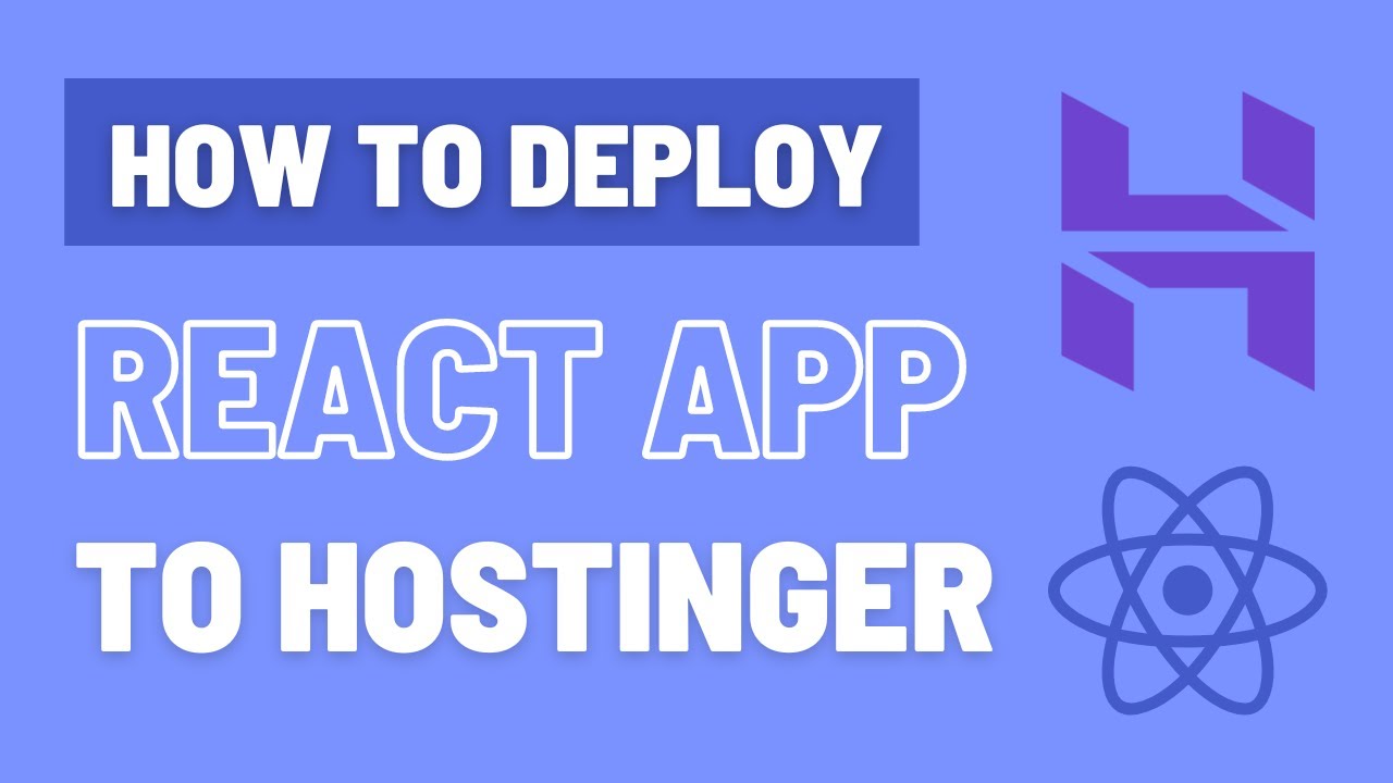 Can Hostinger Host React App