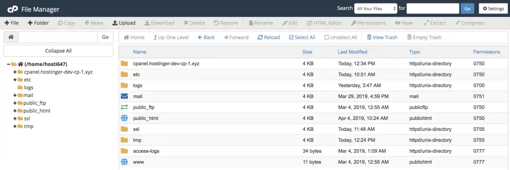 Hostinger Cpanel Not Working