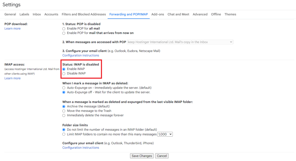Hostinger Email Limit