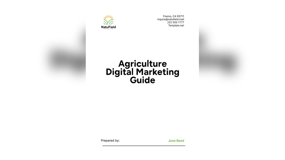 Agriculture Digital Marketing Guide
